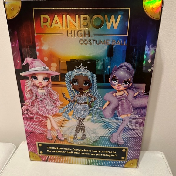 NWT RAINBOW HIGH VIOLET COSTUME BALL - Picture 4 of 8